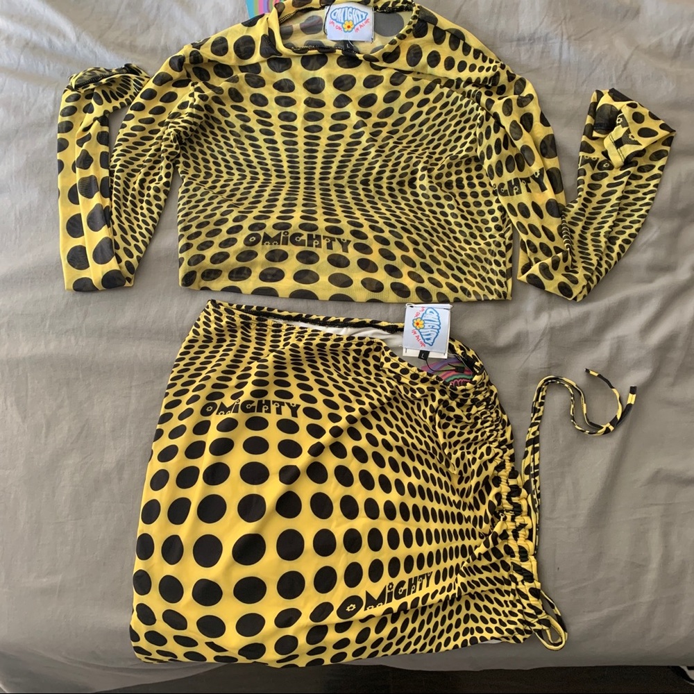 Omighty Warp Mesh Top & Skirt